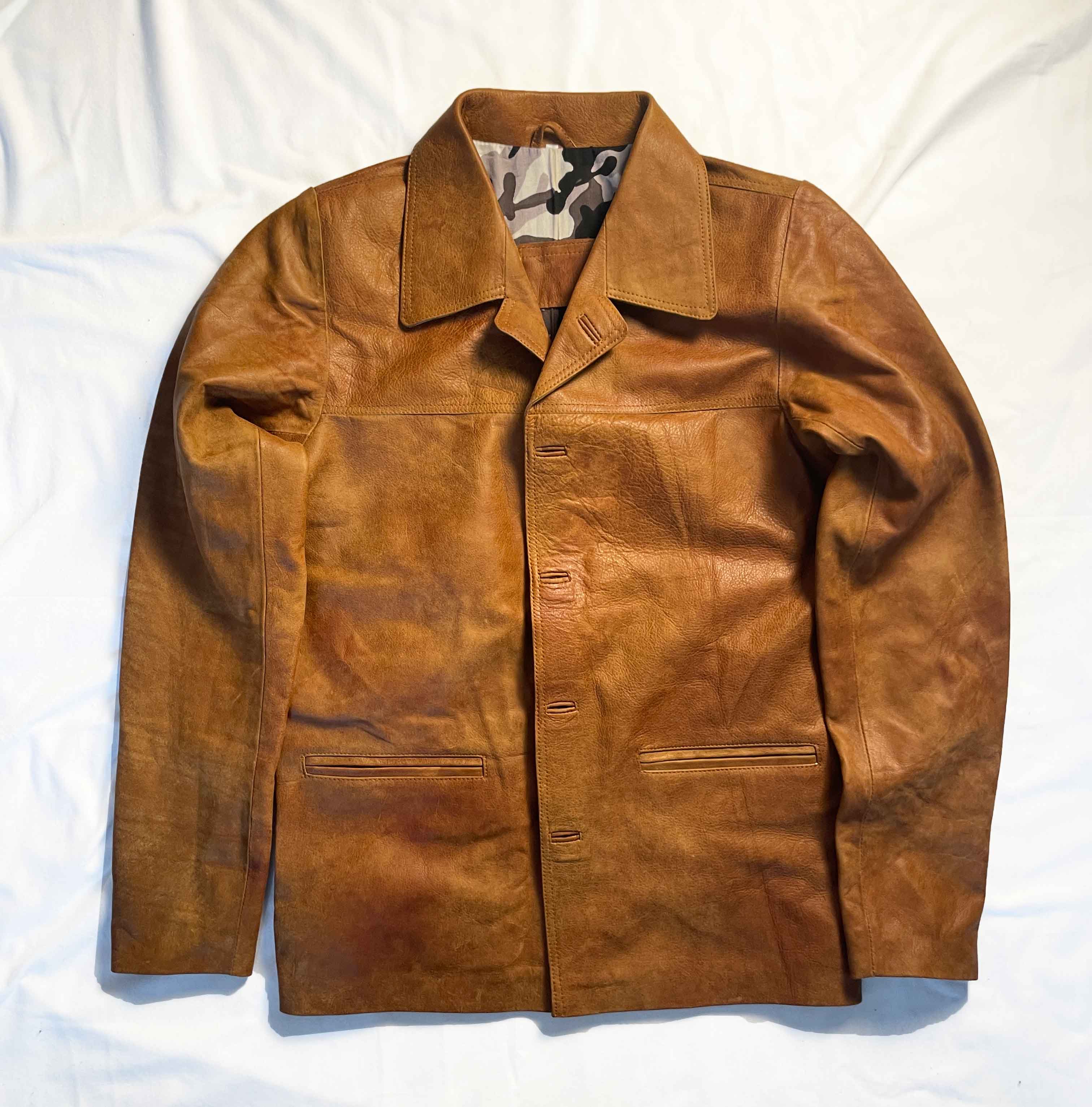 The '67 buffalo leather car coat
